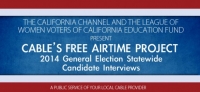 Free Airtime Project Candidate Interviews, elections, california