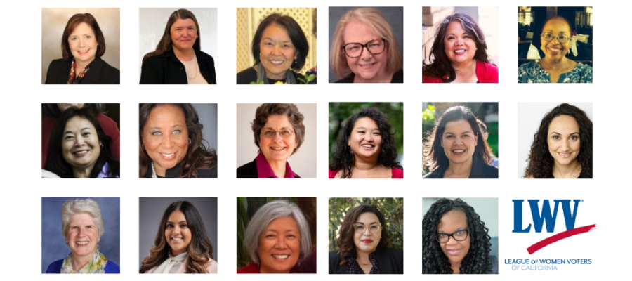 LWVC Board of Directors, nonprofit, grassroots, California, League of Women Voters