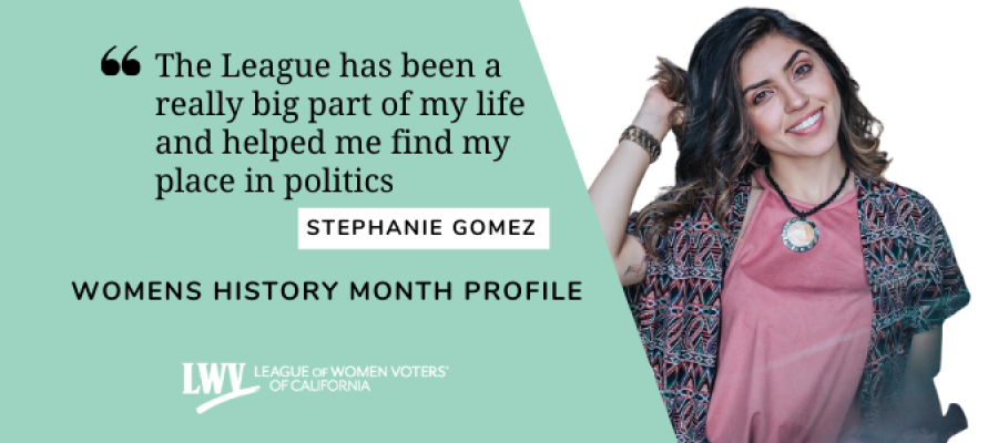 Stephanie Gomez, Los Angeles, Women's History Month