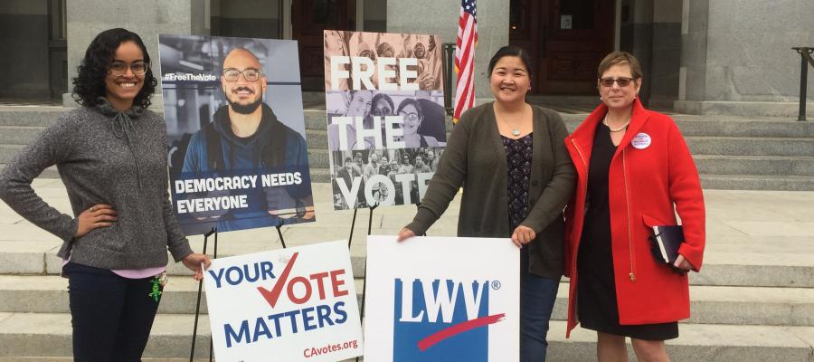 ACA6, freethevote, voting rights, California, elections, formerly incarcerated