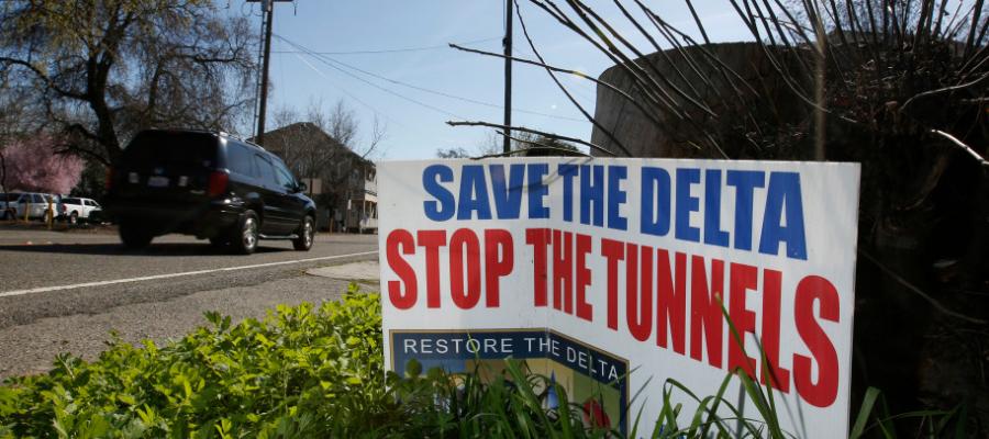 Save the delta stop the tunnels no waterfix