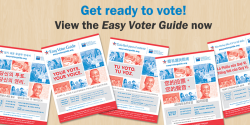 Easy Voter Guide, League of Women Voters of California Education Fund