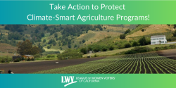 Take Action to Protect Climate-Smart Agriculture Programs!