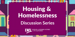 Housing & Homelessness Discussion Series