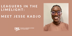 Jess Kadjo, LWV Oakland, Black History Month