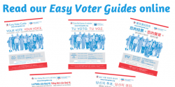 Easy Voter Guides online, cavotes, elections, california, voter guide