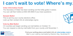 voting informatio, voter guides, elections, california, League of WOmen Voters, help, sample ballot, vote by mail