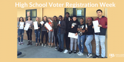 High School Voter registration week