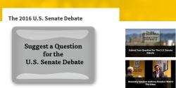 US Senate Debate, Harris, Sanchez, democrats, CAElections, debate, California